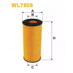 Фільтр масляний Audi (вир-во WIX-Filtron) WL7505  Фільтр масляний Audi (вир-во WIX-Filtron) WL7505