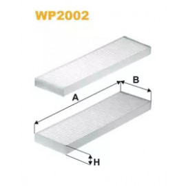 Фільтр салону Hyundai i20 (вир-во WIX-Filtron) WP2007