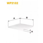 Фільтр салону (вир-во Wix-Filtron) 