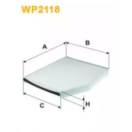 Фільтр салону FORD TRANSIT 2014- (вир-во WIX-FILTERS)