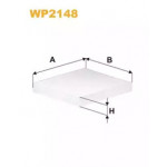 Фільтр салону GAZELLE NEXT (А21R23.8119200) (вир-во WIX-FILTERS) 