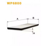 Фільтр салону (вир-во WIX-Filtron) WP6800/K1000 