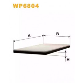 Фільтр салон. OPEL Corsa (вир-во Wix-Filtron) K1002/WP6804