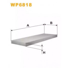 Фільтр салон. OPEL Vectra B (вир-во WIX-Filtron) WP6818/K1009