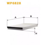 Фільтр салон. OPEL  (пр-во WIX-Filtron) WP6828/K1014 