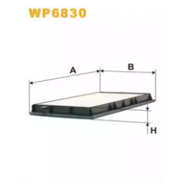 Фільтр салон. BPW E36 (вир-во WIX-Filtron) WP6830/K1015