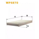 Фільтр салон. ALFA ROMEO 156 (вир-во WIX-Filtron) WP6870/K1035 