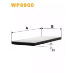 Фільтр салон. BMW E34 (вир-во WIX-Filtron) WP6900/K1031 