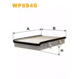 Фільтр салон. VW Passat (вир-во WIX-Filtron) WP6940/K1068