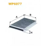 Фільтр салону вугільний (2шт.) (вир-во WIX-Filtron) 