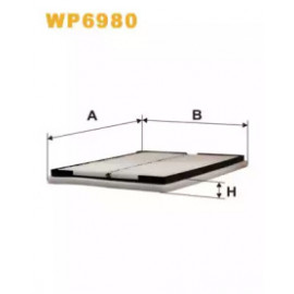 Фільтр салону (вир-во WIX-Filtron) WP6980/K1096