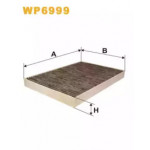 Фільтр салон. AUDI A4 (вугільний) (вир-во WIX-Filtron) K1078A/WP6999 