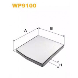 Фильтр салона VOLVO WP9100/K1126 (пр-во WIX-Filtron)