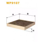 Фільтр салону вугільний (вир-во WIX-Filtron) K1089A/WP9107 