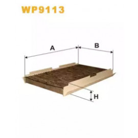 Фільтр салону (вир-во WIX-Filtron) вугільний WP9113/K1093A