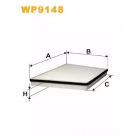 Фільтр салону (вир-во WIX-Filtron) WP9148/K1146