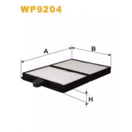 Фільтр салону TOYOTA AVENSIS 97-03, CARINA 92-97 (2шт.) (вир-во WIX-FILTERS)