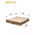 Фільтр салону RENAULT SCENIC II 03- (вир-во WIX-FILTERS) 