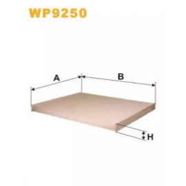 Фільтр салону (вир-во WIX-Filtron) WP9250/K1172  Фільтр салону (вир-во WIX-Filtron) WP9250/K1172