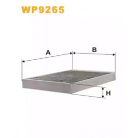 Фильтр салона MB угольный (2шт.) (пр-во WIX-Filtron)