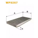 Фільтр салону MB A-CLASSE (W169) 04-12, B-CLASSE (W245) 05-11 вугільний (вир-во WIX-FILTERS) 