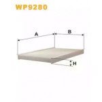 Фільтр салону (вир-во Wix-Filtron) K1209/WP9280 