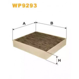 Фильтр салона WP9293/K1216A угольный (пр-во WIX-Filtron)