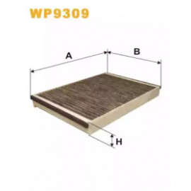 Фільтр салону вугільний (вир-во Wix-Filtron)