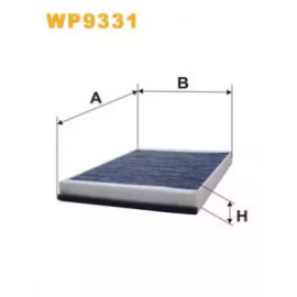 Фільтр салону вугільний (вир-во WIX-Filtron) WP9331/1288A