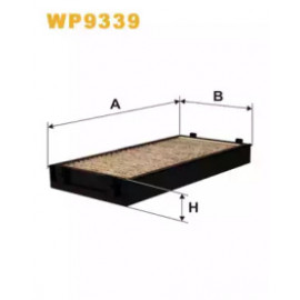 Фільтр салону BMW X5, X6 07- вугільний (2шт.) (вир-во WIX-FILTERS)  Фільтр салону BMW X5, X6 07- вугільний (2шт.) (вир-во WIX-FILTERS)