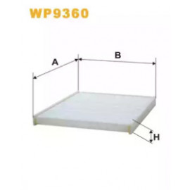 Фильтр салона WP9360/1251 (пр-во WIX-Filtron)