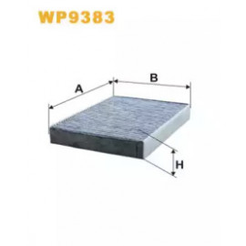 Фільтр салону Renault Scenic вугільний  (вир-во Wix-Filtron) WP9383