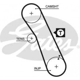 Ремінь зубч. ГРМ Z=98 (вир-во Gates)