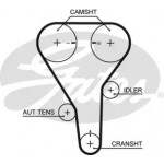 Ремінь зубч. ГРМ Z = 133 РОЗПРОДАЖ (вир-во Gates) 