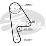 Ремінь зубч. ГРМ Z=104 (вир-во Gates) 