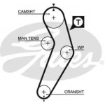 Ремінь зубч. ГРМ Dacia Logan, Renault Megan 1.4, 1.6 Z=96 (вир-во Gates) 