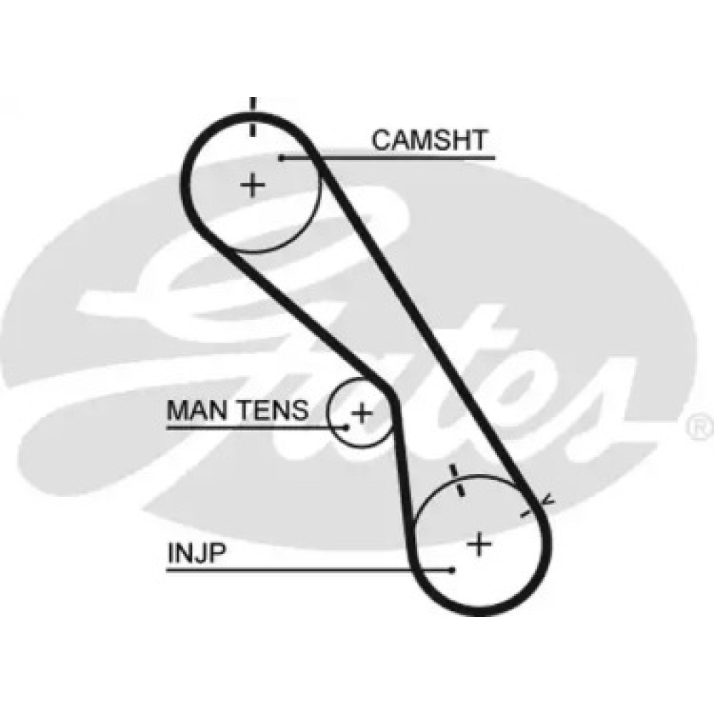 Ремень зубч. ГРМ Z=105 (пр-во Gates)