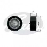 Ролики натяжители приводу допоміжних агрегатів (Вир-во Gates) 