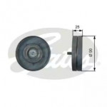 Ролики натяжители приводу допоміжних агрегатів (Вир-во Gates) 