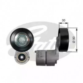 Ролики натяжители приводу допоміжних агрегатів (Вир-во Gates)