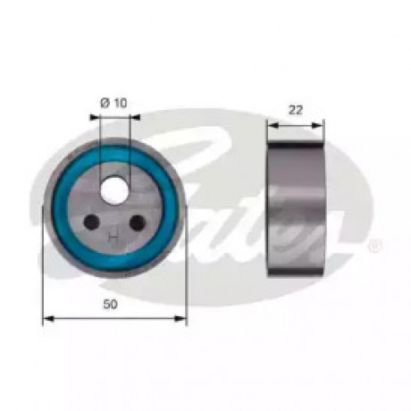 Натяжители ролики приводу ГРМ (Вир-во Gates)