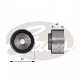 Натяжители ролики приводу ГРМ (Вир-во Gates)