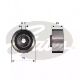 Натяжители ролики приводу ГРМ (Вир-во Gates)