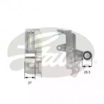 Натяжители ролики приводу ГРМ (Вир-во Gates) 