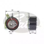 Натяжители ролики приводу ГРМ (Вир-во Gates) 