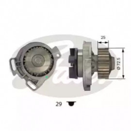 Насос водяной DAEWOO Espero (KLEJ) 1.8 [C18LE] (Пр-во LPR)