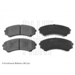 Колодки гальмівні дискові передні Mitsubishi (вир-во Blue Print)  Колодки гальмівні дискові передні Mitsubishi (вир-во Blue Print)