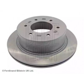 Диск гальмівний задній Mitsubishi (вир-во Blue Print)