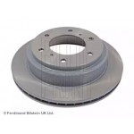 Диск гальмівний задній Mitsubishi (вир-во Blue Print) 