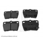 Колодки гальмівні дискові задні Toyota (вир-во Blue Print) 